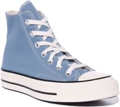 Converse 172682C Chuck 70 Hi Unisex High Top Trainers In Indigo Size UK 3 - 12