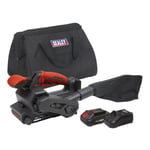 Sealey SV20 Series Cordless Belt Sander Kit 20V 2Ah CP20VBSKIT1