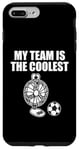 iPhone 7 Plus/8 Plus My Team Is The Coolest, Desk Fan Playing Football Soccer Case