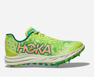 HOKA Crescendo XC Chaussures en Lettuce/Electric Lime Taille M40/ W40 2/3 | Compétition