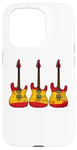 iPhone 15 Pro Electric Guitar Spanish Flag Guitarist Musician Spain Case