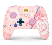 Manette sans fil améliorée PowerA pour Nintendo Switch, modèle OLED et Switch Lite, accessoire de jeu, manette de jeu, manette gaming, manette Bluetooth, sous licence officielle- Mario: Princess Peach