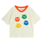 Mini Rodini Cool Cats T-Shirt Offwhite | Vit | 80/86 cm