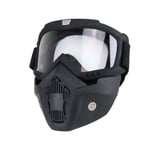 Gel Blaster Mask Tranperent Lens