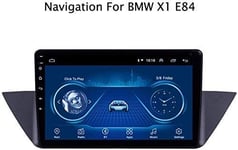 QXHELI Navigation GPS Systèmes De Navigation GPS De Voiture Lecteur Vidéo Android Car Stereo Double Din Écran Tactile Bluetooth Miroir Lien SWC AUX WiFi USB pour BMW X1 E84 2009-2013