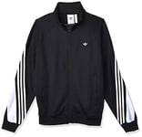 adidas Men 3STRIPE WRAP TT Sweatshirt - Black/White, X-Large