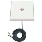 LTE / 5G / CBRS 2x2MIMO antena, 1.7-3.8GHz, 2x 21dBi