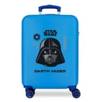 Star Wars Darth Vader Valise de Cabine Bleue 38 x 55 x 20 cm Rigide ABS Fermeture à Combinaison latérale 34 L 2 kg 4 Roues Doubles Bagage à Main