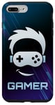 Coque pour iPhone 7 Plus/8 Plus Manette de jeu vidéo Gamer Face Player