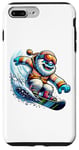 iPhone 7 Plus/8 Plus Cooler Yeti Snowboard Fun In Winter Case