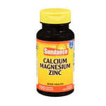 Sundance Calcium Magnesium Zinc Coated Caplets 100 Tabs By Sundance