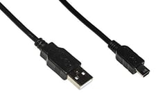 LINK Câble USB 2.0 Mini B à 5 broches pour charge ou transmission de données en cuivre 1 m