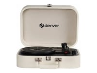 Denver VPL-130 Skivspelare Stereo Vit