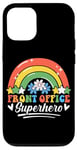 Coque pour iPhone 12/12 Pro Rainbow Stars, super héros du front office