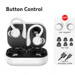 T20 sans fil Bluetooth écouteur sport étanche TWS sans fil casque HiFi stéréo écouteurs antibruit casque avec Mic-T20 bouton blanc