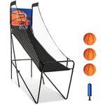 Jeu de Basketball Arcade Pliable Enfants Marqueur Électronique 3 Ballons