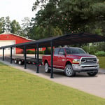 Canopia by Palram Dubbel Carport Arcadia I Metall 3,6x13 m CARPORT ARCADIA 12700 GREY 704642