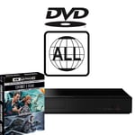 Panasonic Blu-ray Player DP-UB150EB-K MultiRegion for DVD & Jurassic World 2 UHD