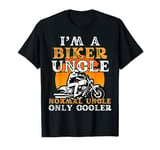 Biker Uncle For Men Funny Motorcycle Rider Like A Normal T-Shirt