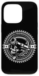 Coque pour iPhone 13 Pro Casque de motard Weekend Warrior Moto Gear & Chaînes