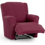 ECOMMERC3 Housse de canapé Pieds Ensemble de Relaxation Universelle et Polyvalente - Couleur Bordeaux - Protecteur Facile à Placer pour Dossier, siège et accoudoirs