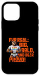 Coque pour iPhone 12 mini Cadeau amusant Gay Bear Pride – Grand et fier LGBT pour homme