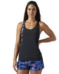 Reebok Running Activchill Graphic Tank - Black - L