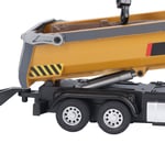 Children Dump Truck Crane Model Toy Crane With Dump Truck Toy Sound Light Effect