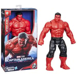 Figurine Red Hulk Deluxe 30 cm, Titan Hero Series, Marvel Studios Captain America Brave New World