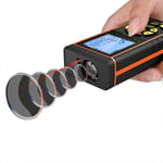 Umnuou - Mesure Laser 40m/60m/80m/100m, Distancemètre Laser Portable, Outil de Mesure Numérique à Poignée, avec Rétroéclairage Niveau à Bulle et