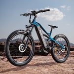 Elcykel 48V20AH 500W mountainbike – 45 km/h, 180 km räckvidd, legeringsram, terrängdäck