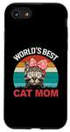 Coque pour iPhone SE (2020) / 7 / 8 La meilleure maman pour chats du monde