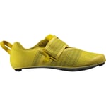 Mavic Ultimate Tri Bicycle Cycle Bike Shoes Yellow