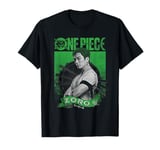 One Piece Zoro Etched Portrait T-Shirt