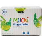 Mucki Fingermaling, ass. farger, 6x150ml/ 1 pk.