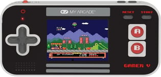 My Arcade- Gamer V Classique Console Portable Gaming - Rouge/Gris/Noir