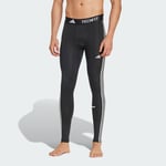 adidas TECHFIT Compression Training 3-Stripes Long Tights Men