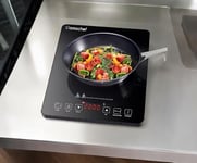 Electric Induction Hob Amzchef Food Prep Cooking Travel Camping Kitchen Home