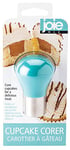 Joie Kitchen Gadgets 39900 Cupcake Corer, Stainless Steel, Teal/Silver, 2" x 1.5" x 3"