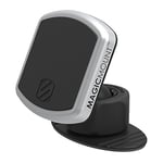 Scosche MPD-XTPP1 MagicMount Pro Support de téléphone magnétique pour Voiture, adhésif de qualité Automobile, Rotation de Vue à 360 degrés, Noir/Argent