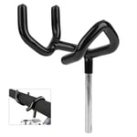 Metal Mic Support Holder Audio Boom Pole Support Holder Stand Black XD