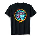 Star Trek Original Series Epic Stained Glass Graphic T-Shirt T-Shirt