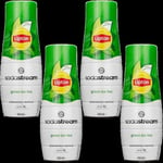 4x Lipton Ice Tea Grön Te SodaStream Syrup 440 ml