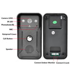 7inch Night Doorbell ID Card Security Intercom Camera Video Door Phon GF0