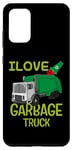 Coque pour Galaxy S20+ Love Camion poubelle de recyclage pour enfants et adultes