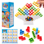 UNINGYI 48 Pièces Tetra Tower Adulte, Team Tower, Tetris Balance Game, Tetris Tower Jouet d'équilibre pour Enfant Garçons et Filles, approprié comme Jeux Parents-Enfants ou Jeux de société