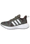 adidas Fortarun 2.0 Cloudfoam Sport Running Lace Sneakers, Olive strata/FTWR White/core Black, 5.5 UK