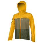 Endura SingleTrack Waterproof II Jacket - Yellow / Large