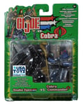 Gi Joe Vs Cobra Snake Eyes Commander Figurine 2001 Hasbro 3 " 3/4 Sealed