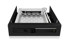 Icy Box Ib-2217Sts, Hdd- / Ssd Kabinett, 2.5/3.5", Sata, Serial Ata Ii, Serial Ata Iii, 6 Gbit/S, Byte Under Drift (Hotswap), Svart